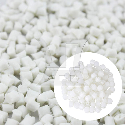 BQLZR 100pcs White Round Airtight Dispensing Industrial Syringe Caps Screw Type