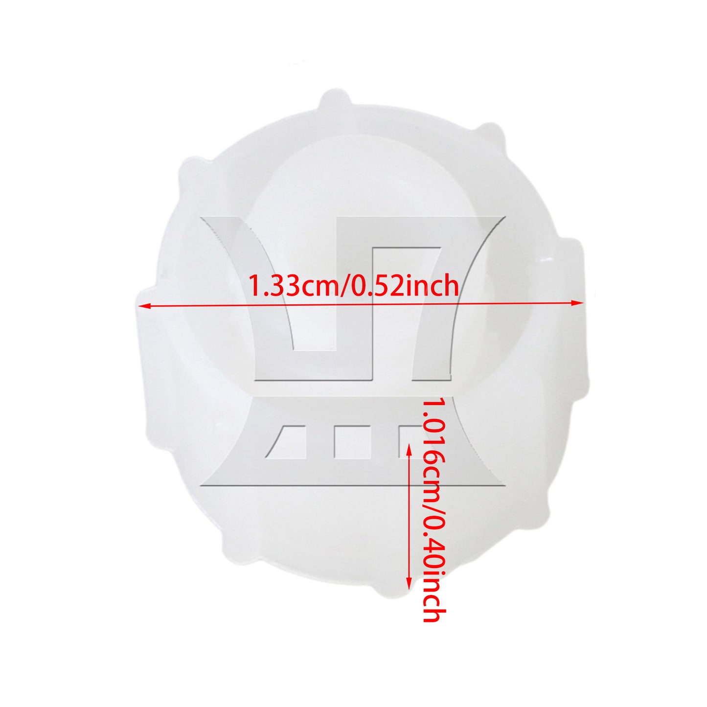 BQLZR 100pcs White Round Airtight Dispensing Industrial Syringe Caps Screw Type
