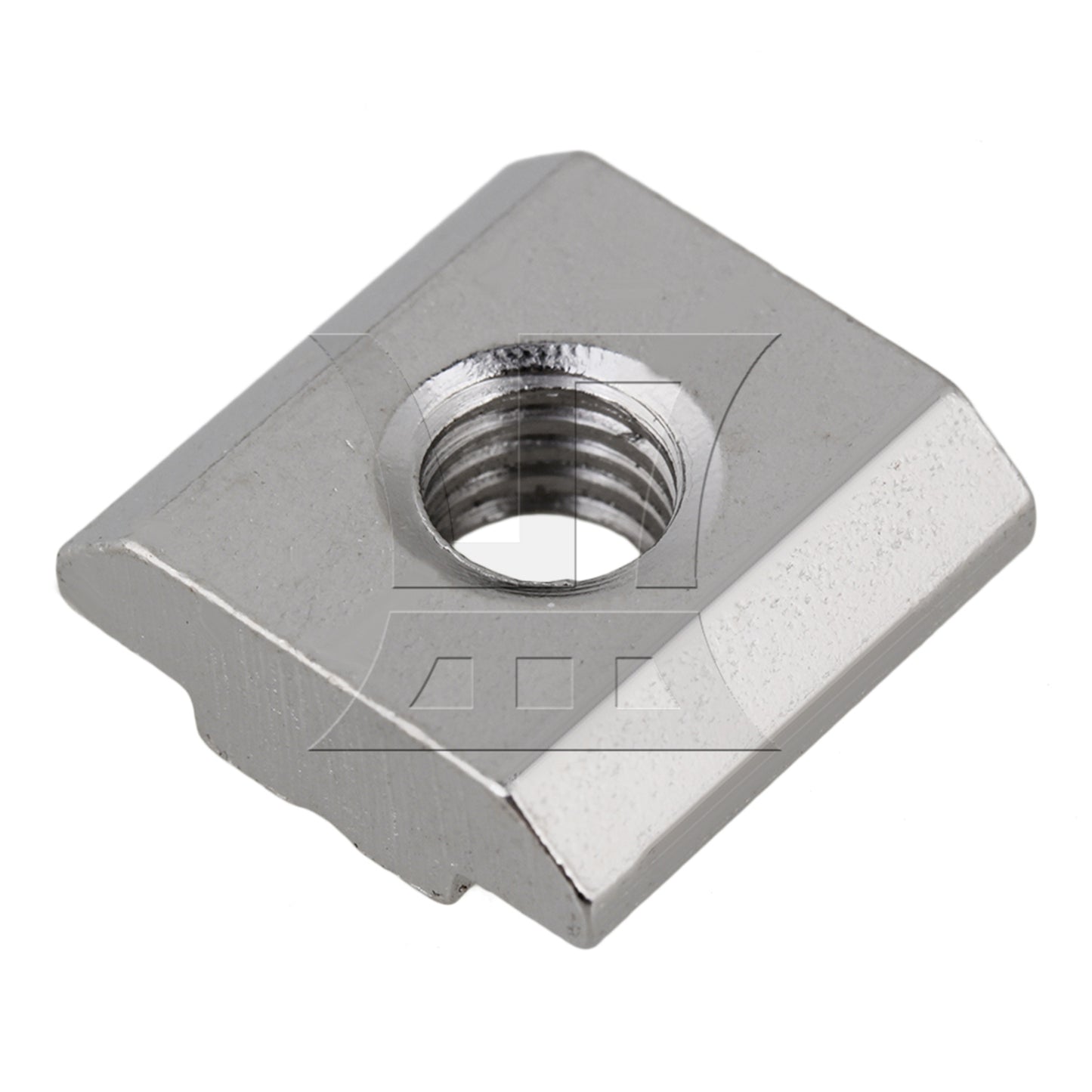 BQLZR T Sliding Nut Drop In M6 for 30 Series European Aluminum Slot Silver