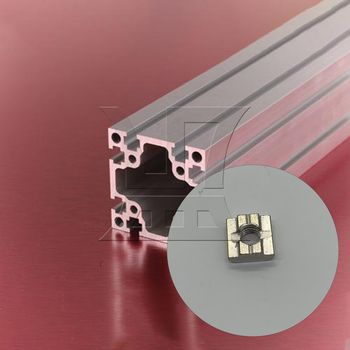 BQLZR 30x T Sliding Nut Drop In M8 for 30 Series European Aluminum Slot BQLZR