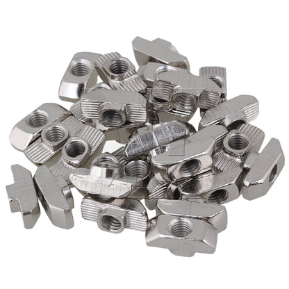 BQLZR Drop In T-Nut M6 Thread for 40 Series European Aluminum Slot