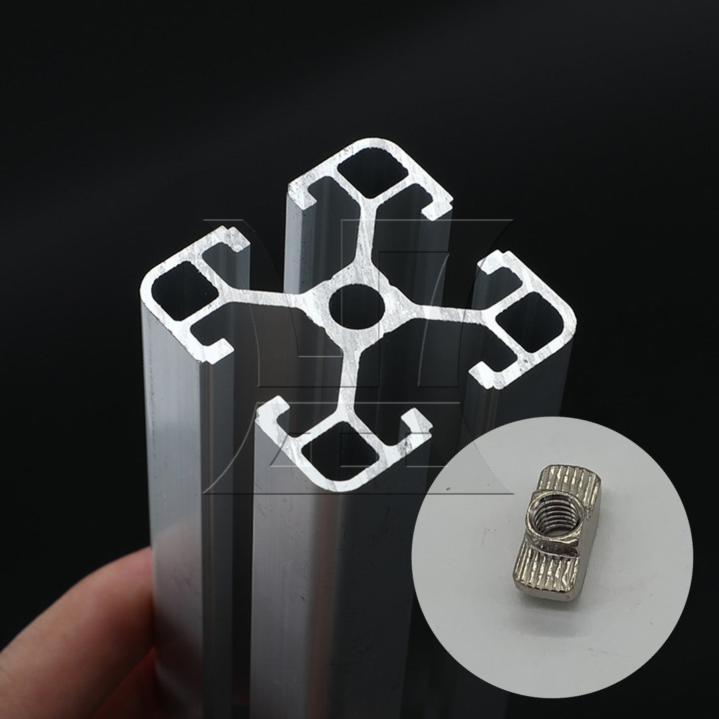 BQLZR Drop In T-Nut M6 Thread for 40 Series European Aluminum Slot