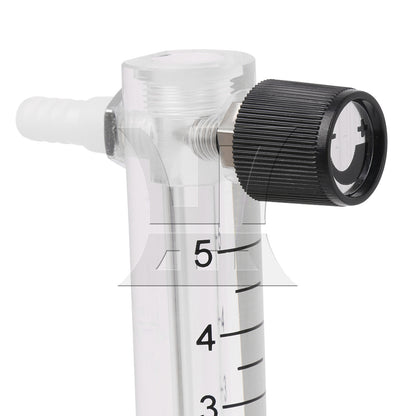 BQLZR 0.5-5LPM Adjust Acrylic Oxygen Flowmeter for Oxygen Air Gas