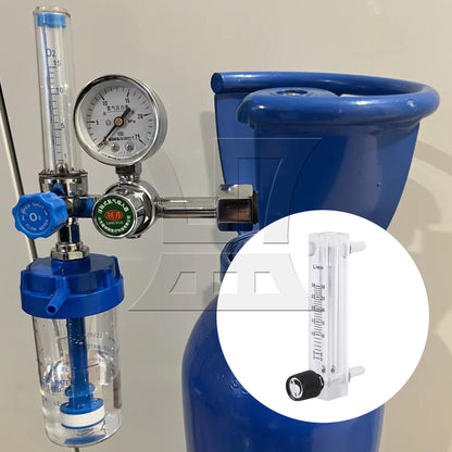 BQLZR LZQ-7 120mm Height Flowmeter 3-30LPM Flow Meter for Oxygen Air Gas