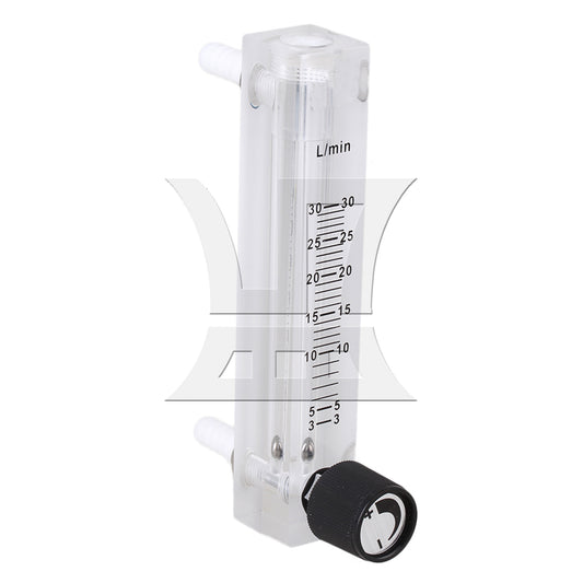 BQLZR LZQ-7 120mm Height Flowmeter 3-30LPM Flow Meter for Oxygen Air Gas