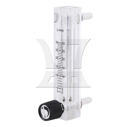BQLZR LZQ-7 120mm Height Flowmeter 3-30LPM Flow Meter for Oxygen Air Gas