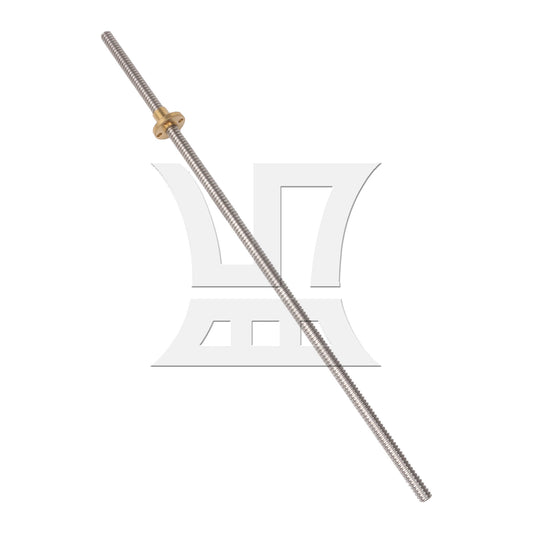 BQLZR L350mm Stainless Steel Lead Screw and Nut 8mm Lead for 3D Printer Silver