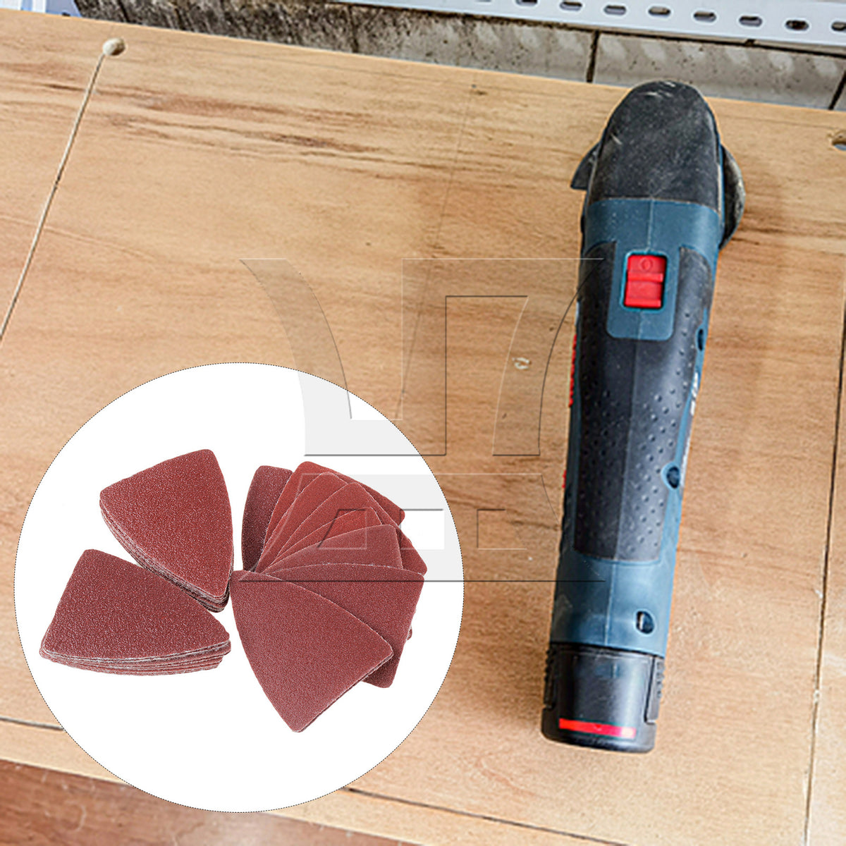 BQLZR 25pcs Finger Sandpaper 60/80/120/180/240#