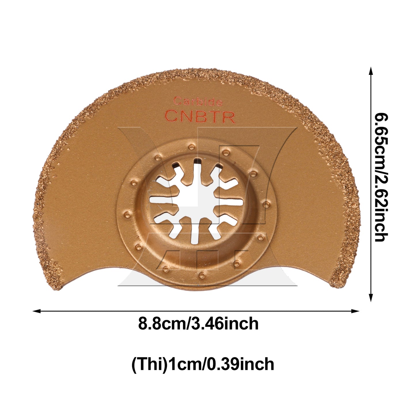BQLZR  Universal carbide half-round saw 88mm