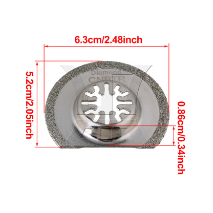 BQLZR  Universal diamond half-round saw blade 63mm
