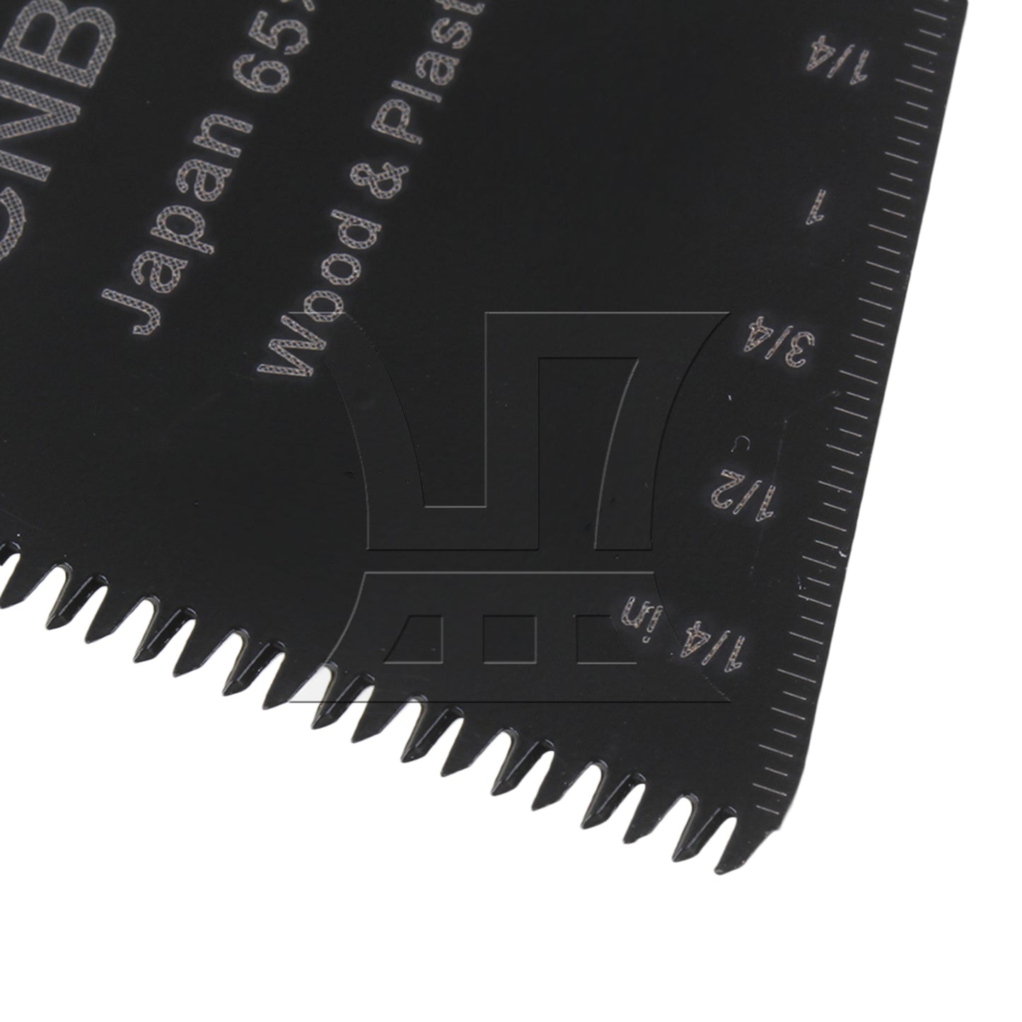 BQLZR High Carbon Steel Oscillating Saw Blade for Quick Installation Japanese Tooth 65 * 40mm