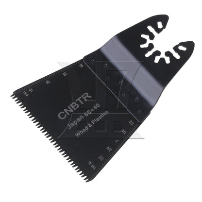 BQLZR High Carbon Steel Oscillating Saw Blade for Quick Installation Japanese Tooth 65 * 40mm
