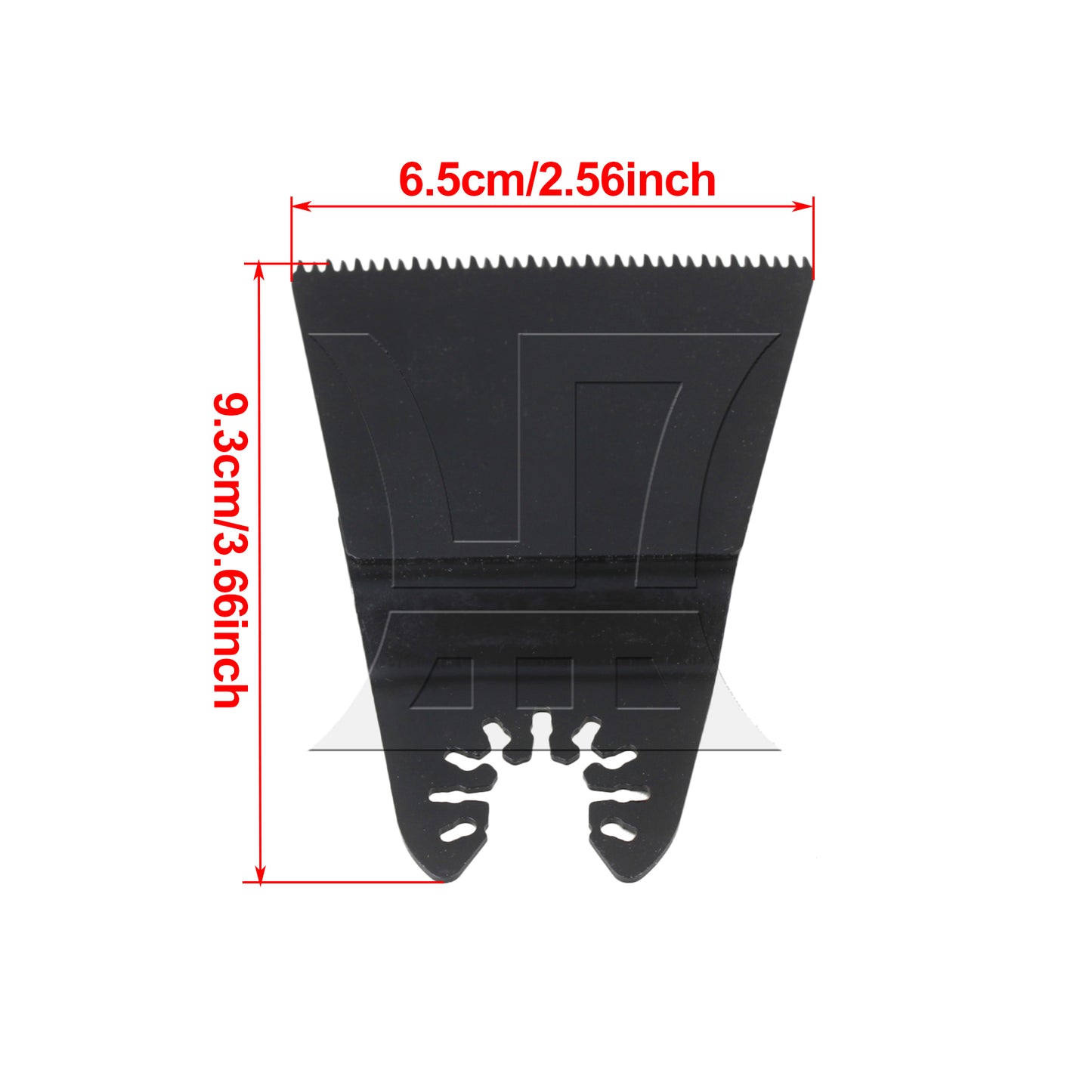 BQLZR High Carbon Steel Oscillating Saw Blade for Quick Installation Japanese Tooth 65 * 40mm