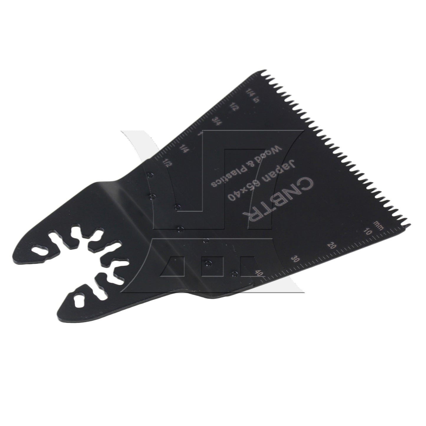 BQLZR High Carbon Steel Oscillating Saw Blade for Quick Installation Japanese Tooth 65 * 40mm