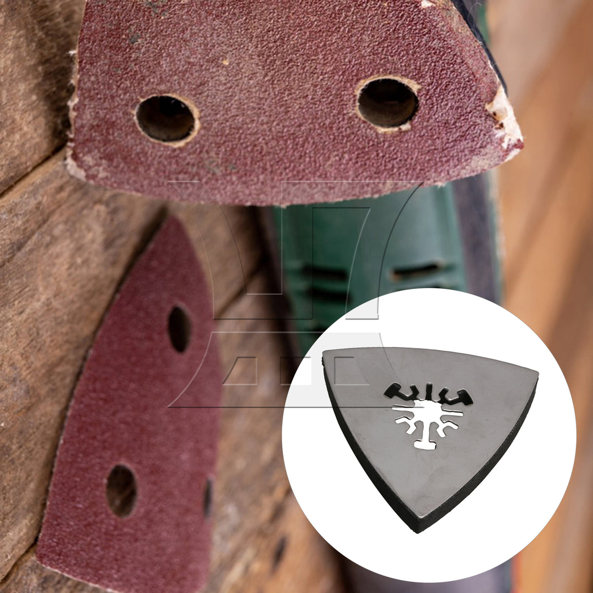 BQLZR Universal Triangular Sanding Disc 80mm