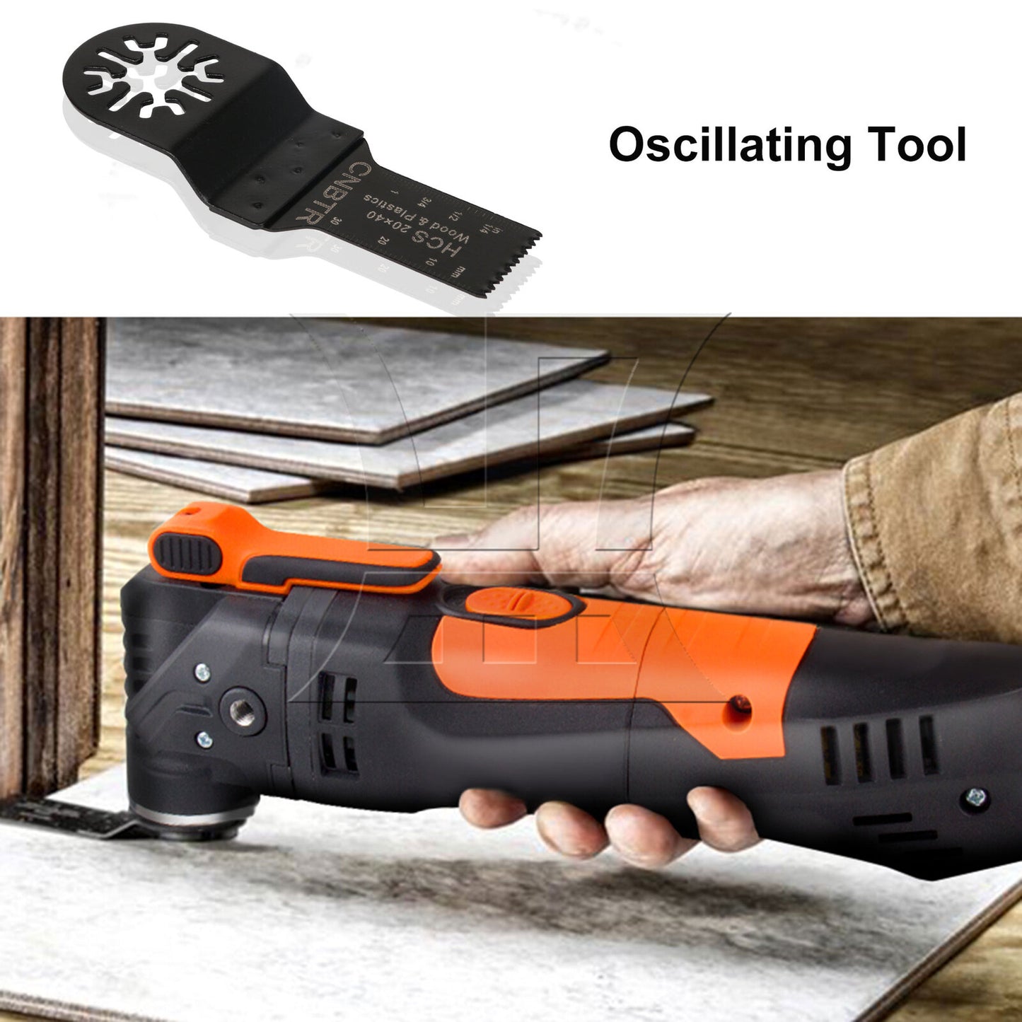 BQLZR  Universal high-carbon steel oscillating saw blade 20*40mm