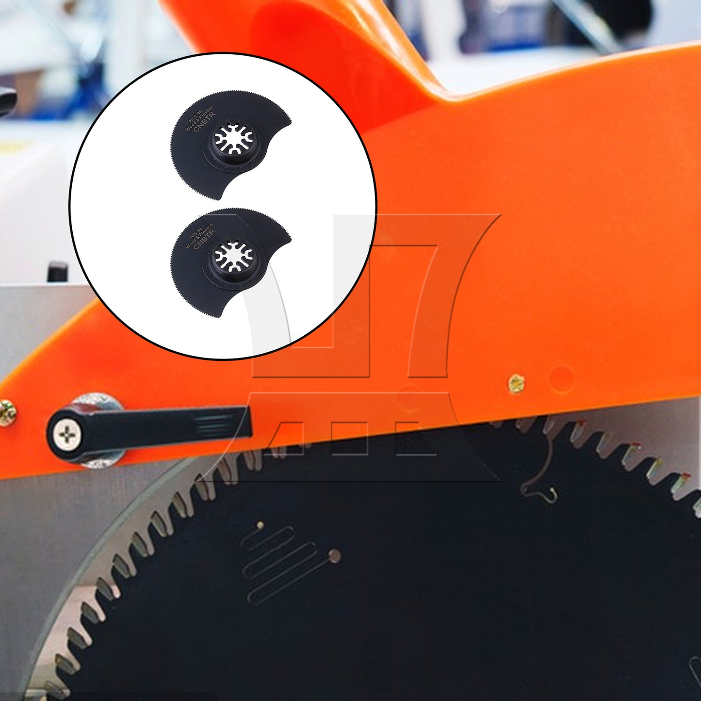 BQLZR  Universal high carbon steel countersunk semi-circular saw 88mm