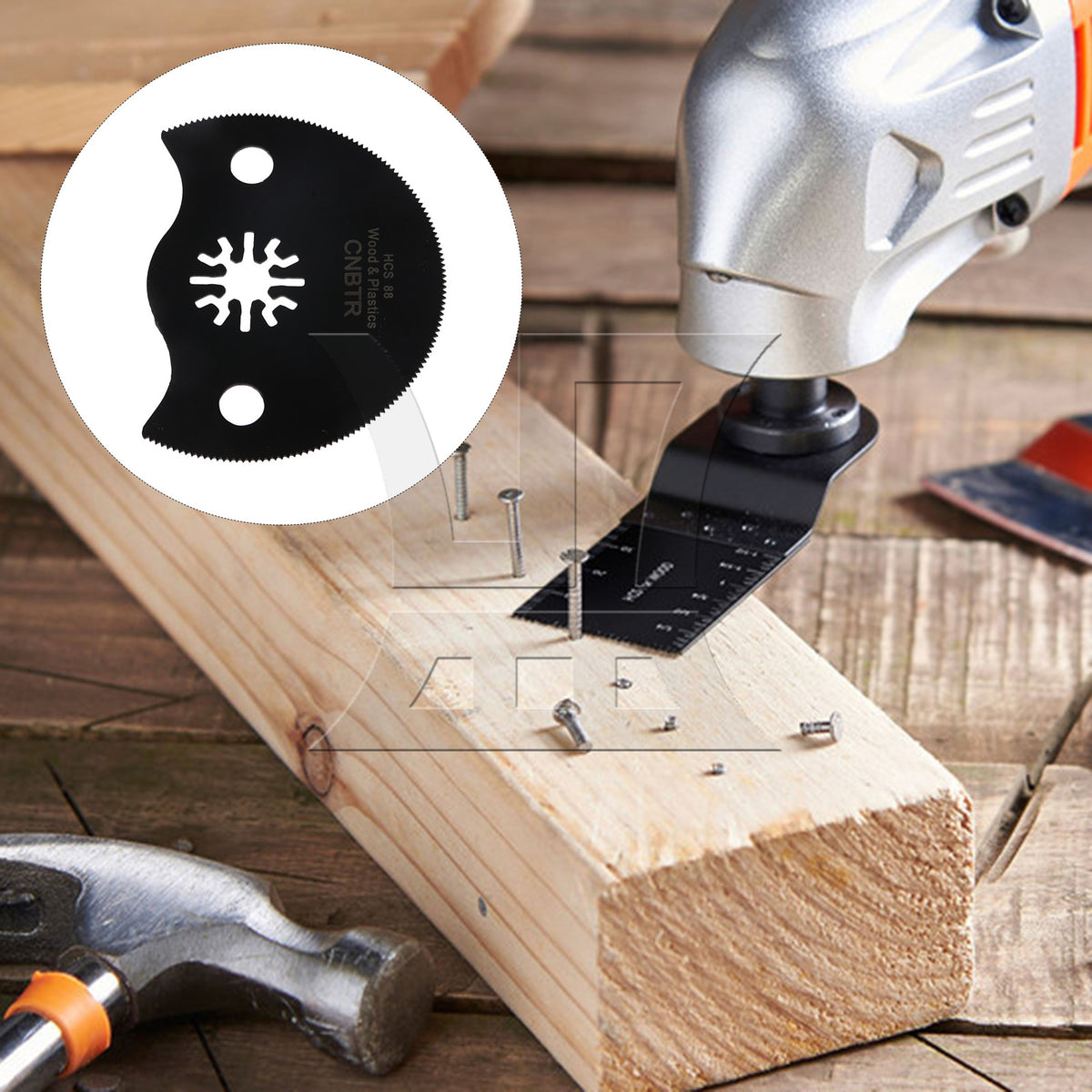 BQLZR universal high carbon steel semi-circular flat saw 88mm (with CNBTR)