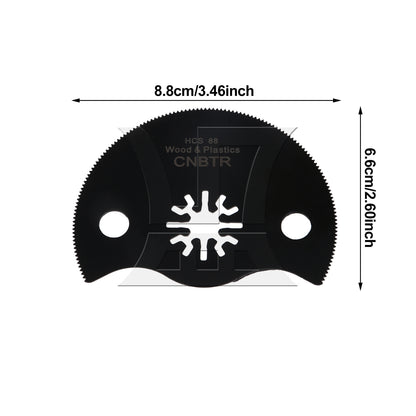 BQLZR universal high carbon steel semi-circular flat saw 88mm (with CNBTR)