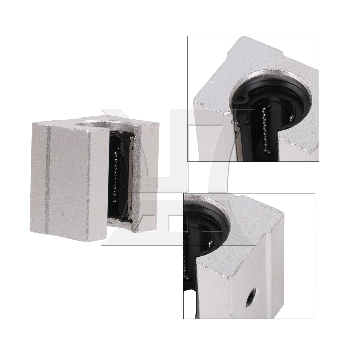 BQLZR Open Linear Bearing Slide SBR12UU Linear Motion Block for CNC Machine