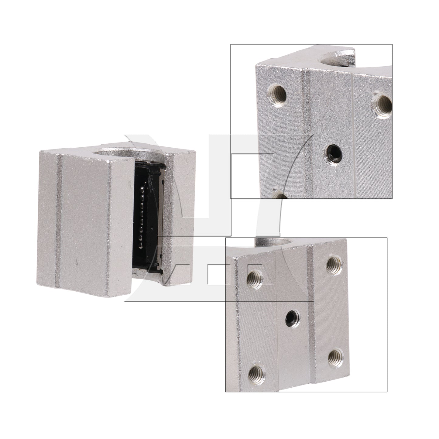 BQLZR Open Linear Bearing Slide SBR12UU Linear Motion Block for CNC Machine