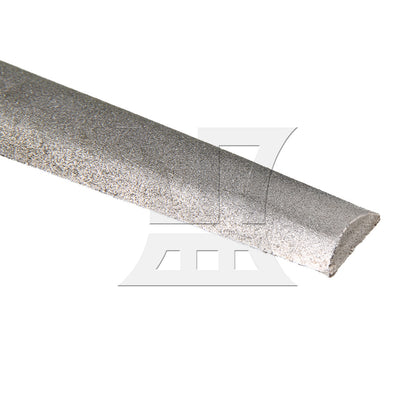BQLZR 8 Inch Diamond Coated Half Round File Grain 100 Filing Grit File BQLZR 315MM