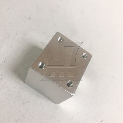 BQLZR Alum Silver T8 Ballscrew Nut Housing Bracket for 3D Printing Machine Tools