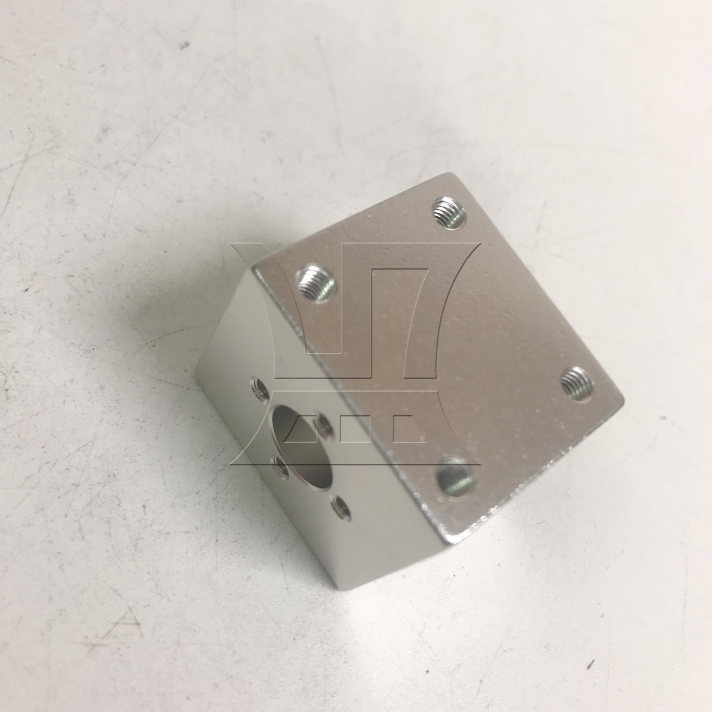 BQLZR Alum Silver T8 Ballscrew Nut Housing Bracket for 3D Printing Machine Tools