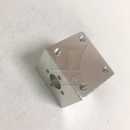 BQLZR Alum Silver T8 Ballscrew Nut Housing Bracket for 3D Printing Machine Tools