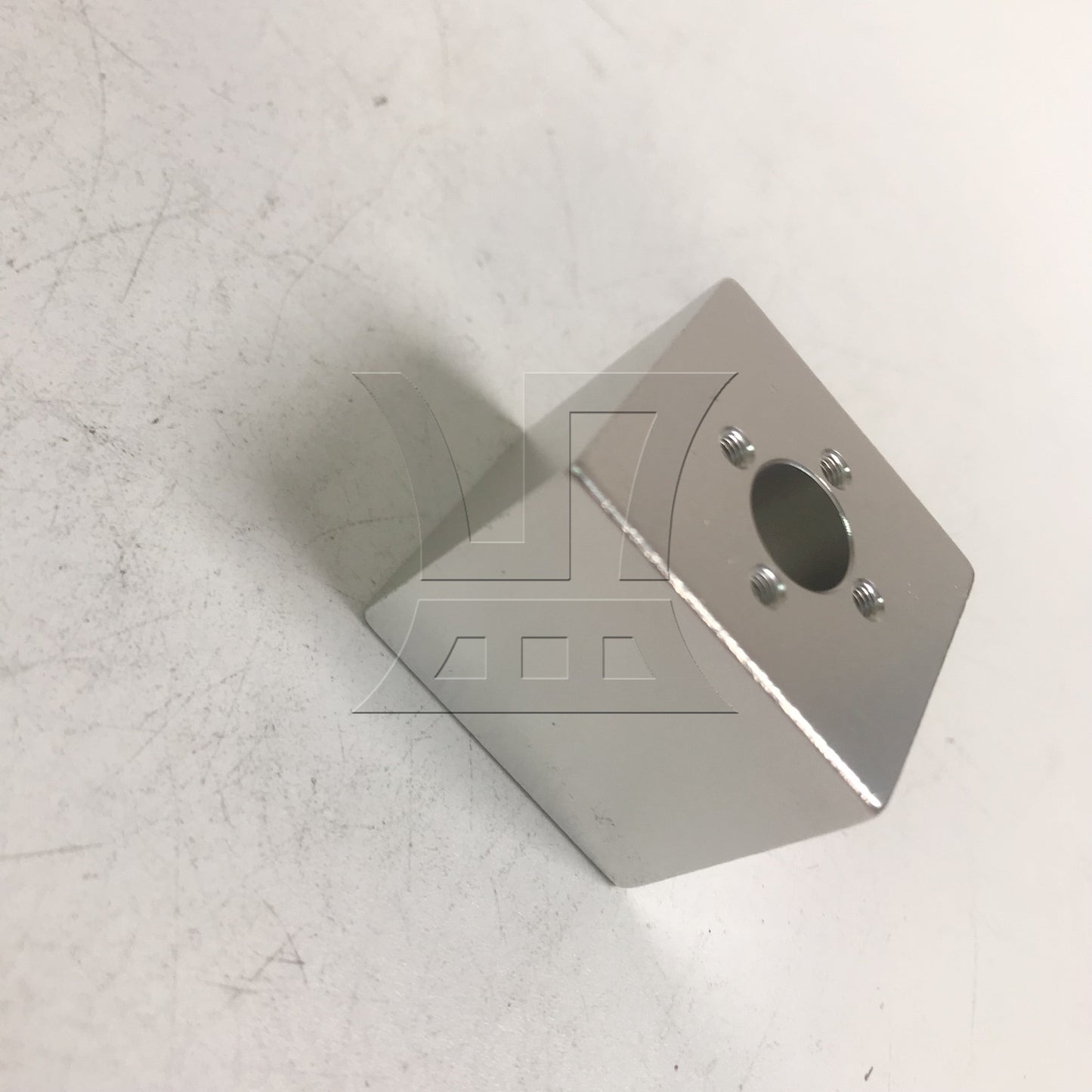 BQLZR Alum Silver T8 Ballscrew Nut Housing Bracket for 3D Printing Machine Tools