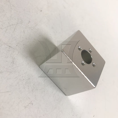 BQLZR Alum Silver T8 Ballscrew Nut Housing Bracket for 3D Printing Machine Tools
