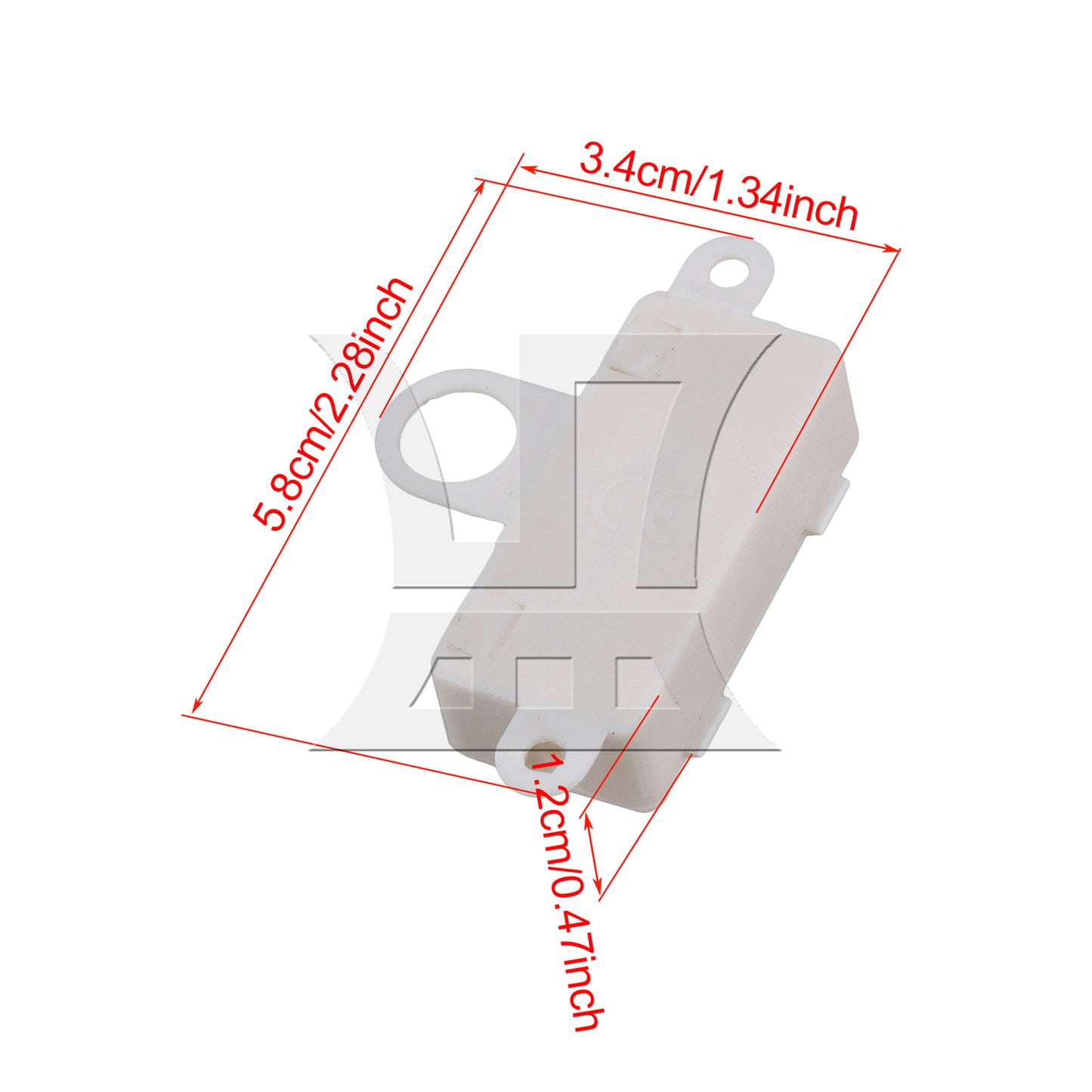 BQLZR Mini Cable Junction Box with T06-MM02P Terminal for Chandelier Pack of 4
