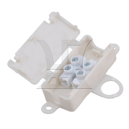 BQLZR Mini Cable Junction Box with T06-MM02P Terminal for Chandelier Pack of 4