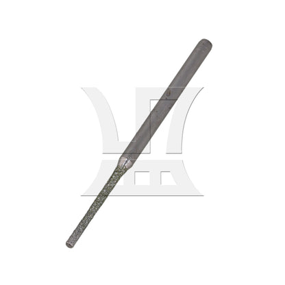 BQLZR 10xBQLZR Lapidary Coated Solid Bits Gems Drilling Bits 1.5mm Silver