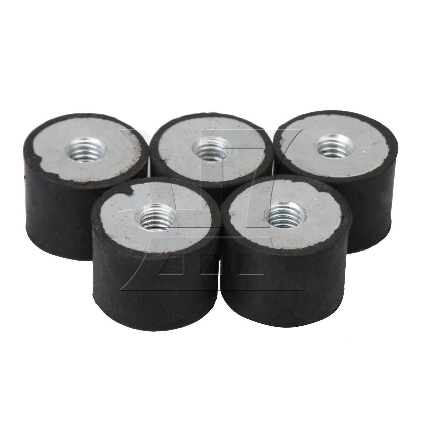 BQLZR DE M6 FemaleThread Rubber Vibration Silentblock Air Compressors