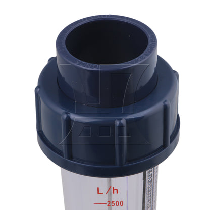 BQLZR Plastic LZS-25 Water Flow-meter Flow Testing 250-2500L/H for DN25 Tube