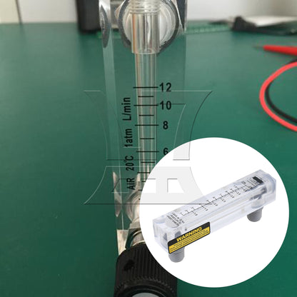 BQLZR Panel Type Liquid Flowmeter Water Flow Meter 0.2-1GPM/1-4LPM LZM-15