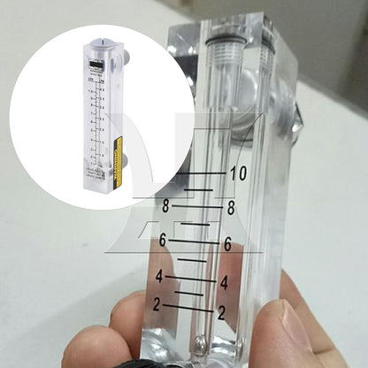BQLZR Panel Type Liquid Flowmeter Water Flow Meter 0.2-1GPM/1-4LPM LZM-15