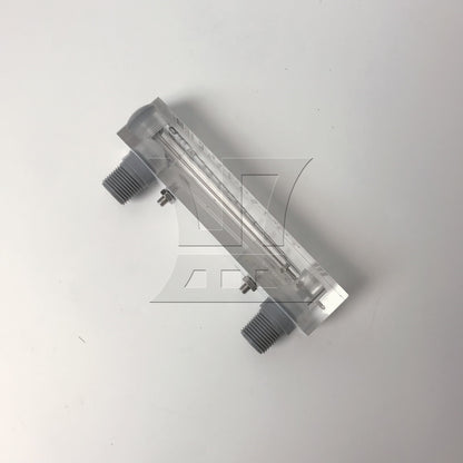 BQLZR Panel Type Liquid Flowmeter Water Flow Meter 0.2-1GPM/1-4LPM LZM-15