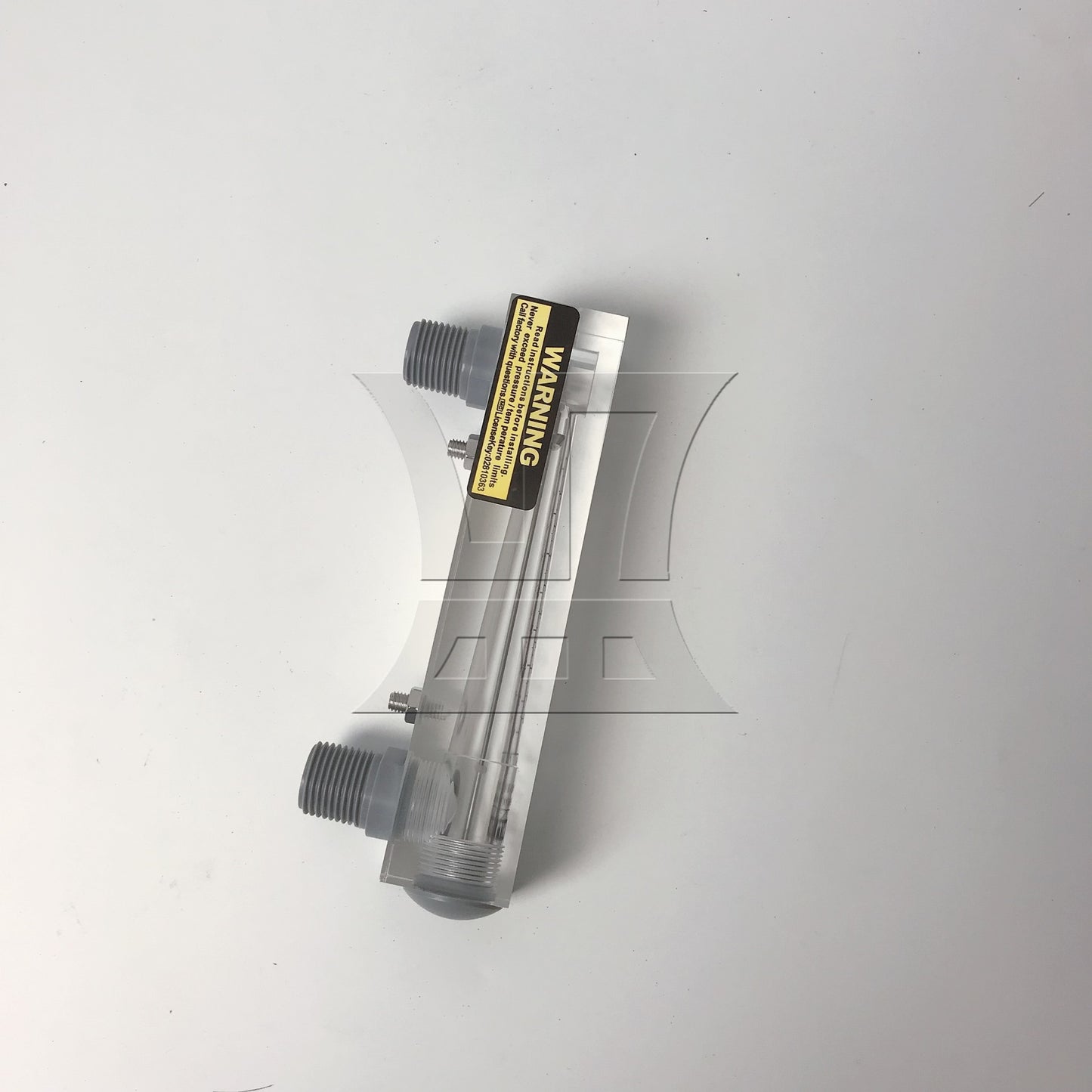 BQLZR Panel Type Liquid Flowmeter Water Flow Meter 0.2-1GPM/1-4LPM LZM-15