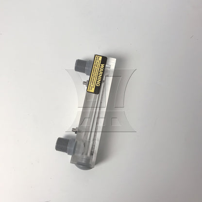 BQLZR Panel Type Liquid Flowmeter Water Flow Meter 0.2-1GPM/1-4LPM LZM-15