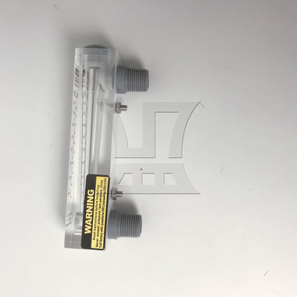 BQLZR Panel Type Liquid Flowmeter Water Flow Meter 0.2-1GPM/1-4LPM LZM-15