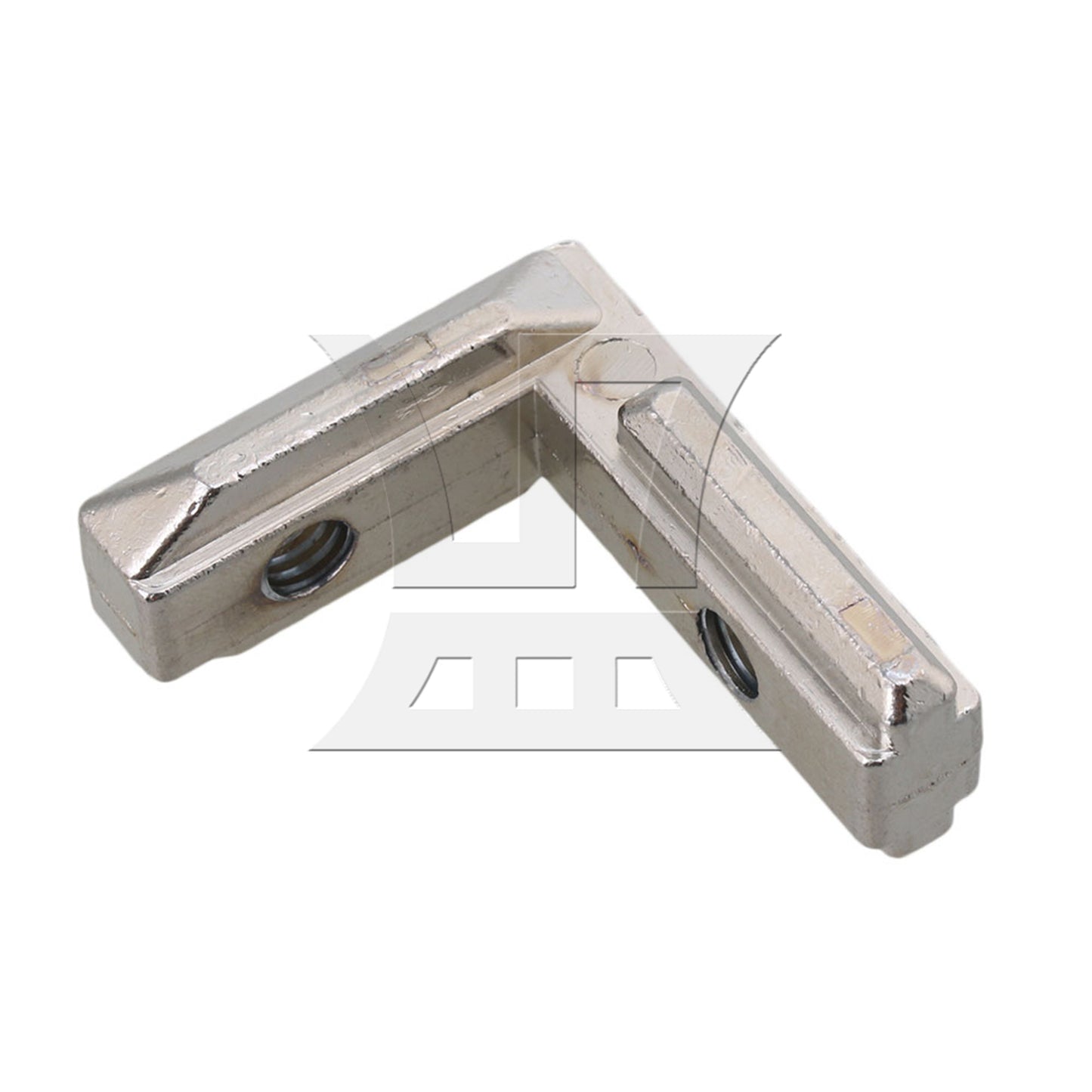 BQLZR Carbon Steel Interior Corner Connector Joint Bracket 3030 Silver