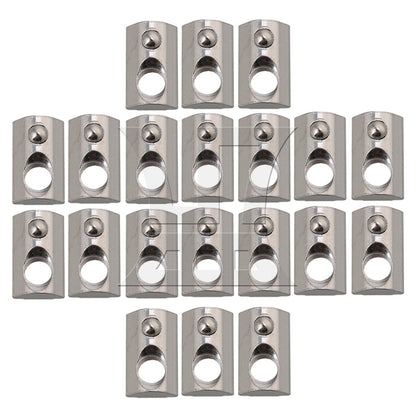 BQLZR M8 40 Series European Standard Aluminum Profiles Spring T-Nuts BQLZR