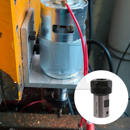 BQLZR Type A ER20 Extension Rod 10mm Motor Shaft Chuck Holder CNC Milling BQLZR