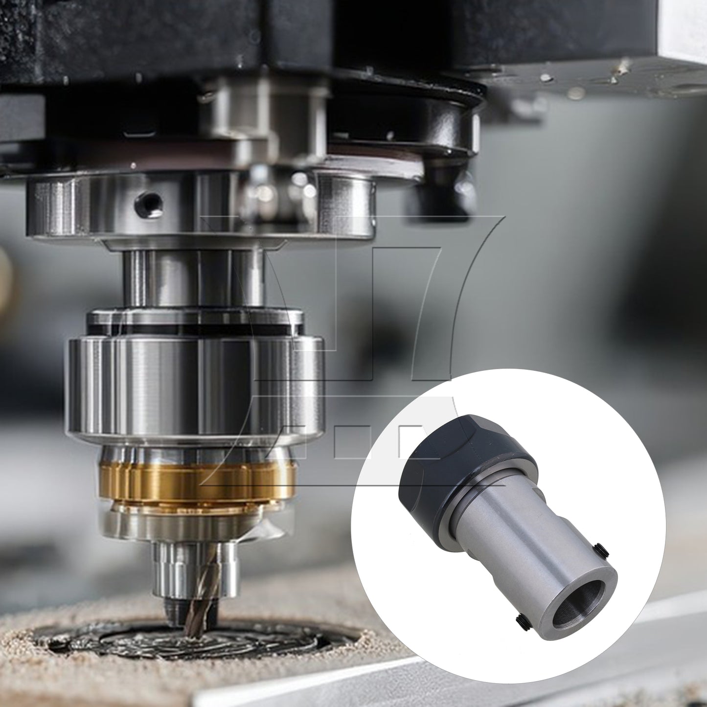 BQLZR Type A ER20 Extension Rod 16mm Motor Shaft Chuck Holder CNC Milling BQLZR