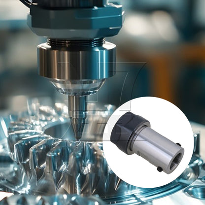 BQLZR Type A ER20 Extension Rod 16mm Motor Shaft Chuck Holder CNC Milling BQLZR