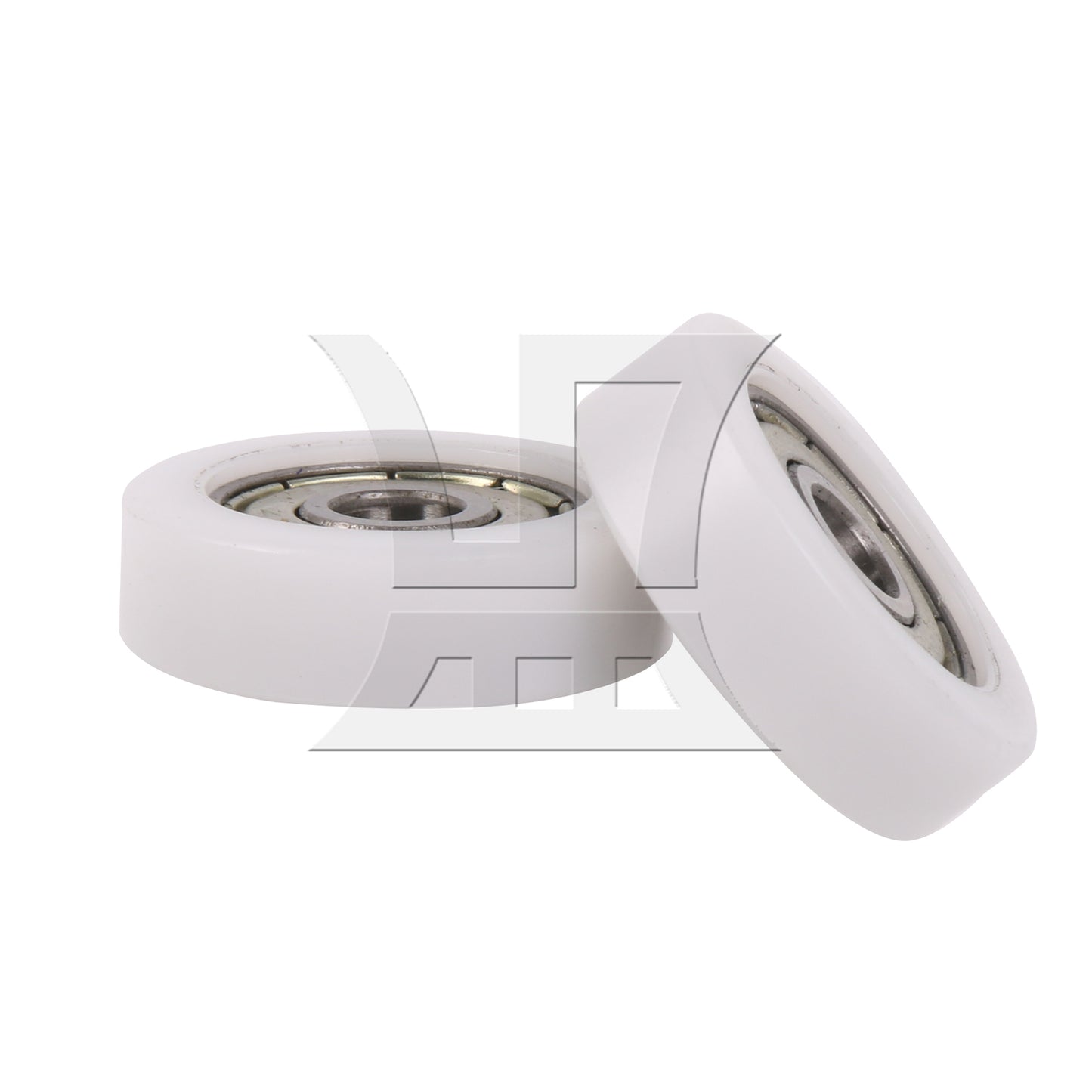 BQLZR 626ZZ 0.6x2.6x0.8cm Guide Pulley Rail Ball Bearing Wheels for Door
