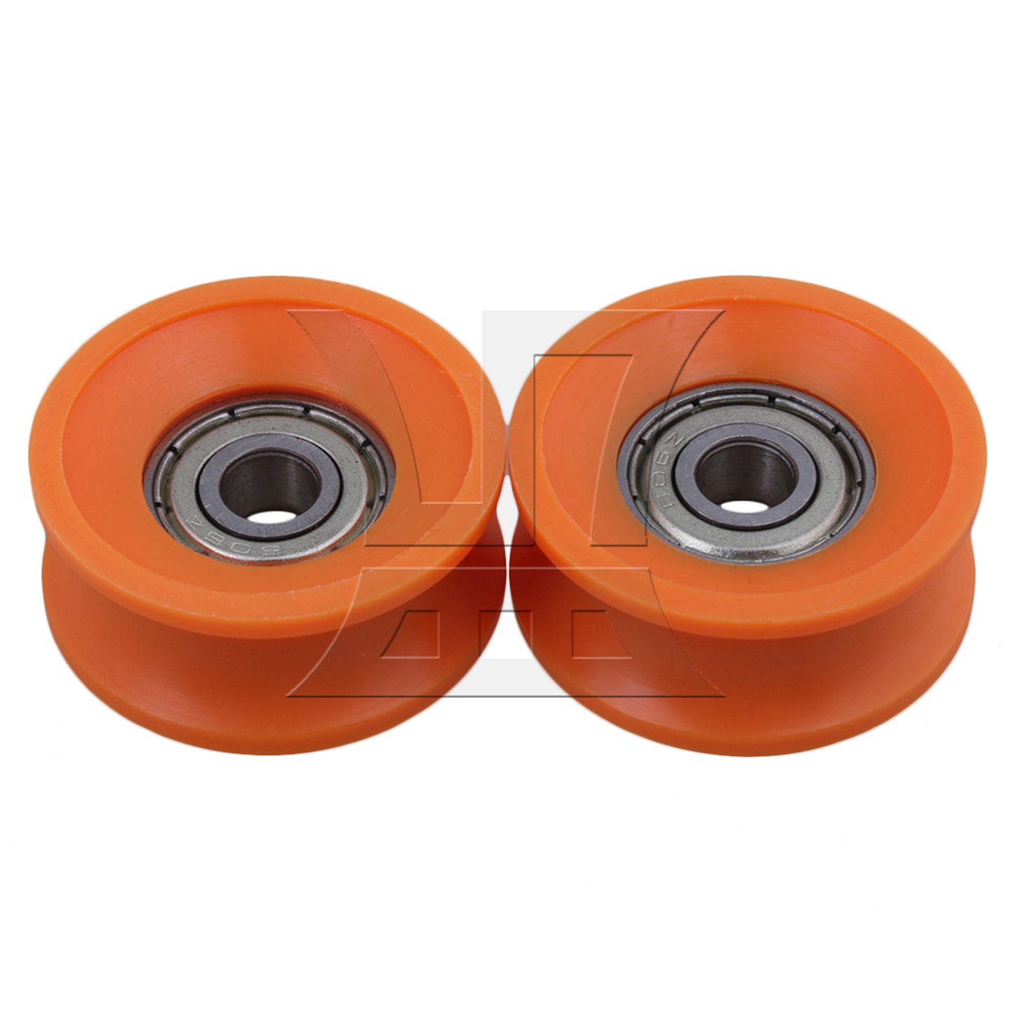 BQLZR 606ZZ U Type Groove Guide Pulley Wheel Bearing Door Window Roller
