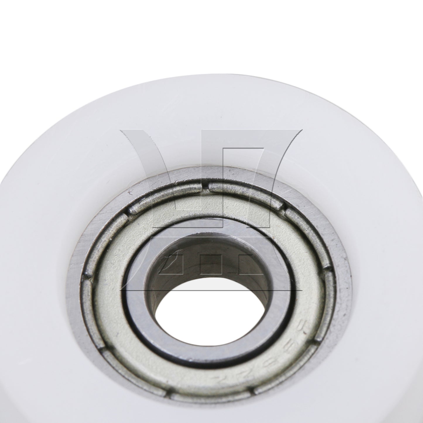 BQLZR 4x White U Type Groove Guide Pulley Wheel Bearing Door Window Roller
